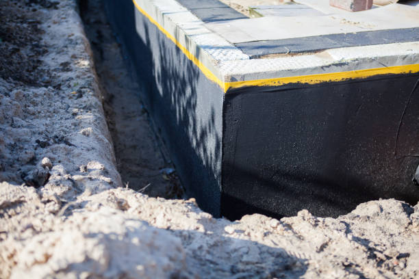 Professional Waterproofing technician working in Terrace Park, OH